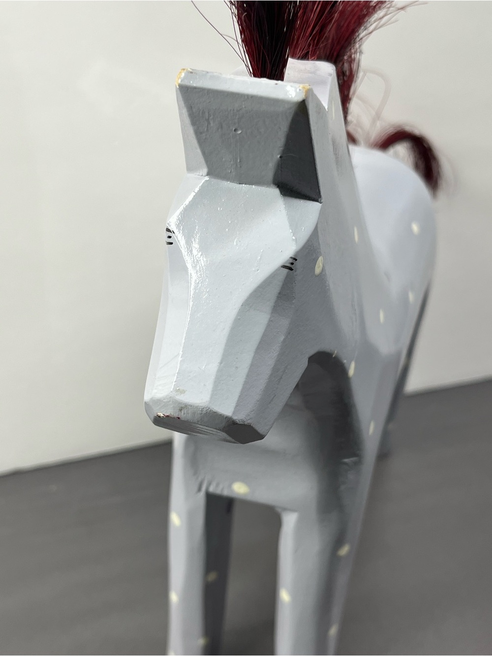 IKEA STOLLE Dala Horse Wood 10.5” - Picture 4 of 8